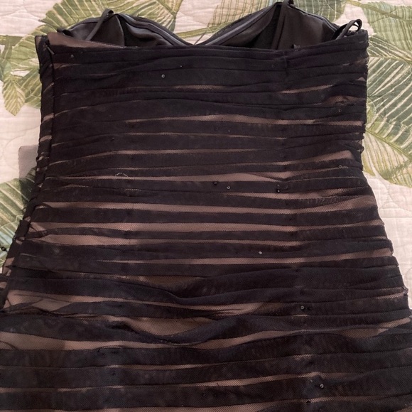 MIGNON strapless or with strap Powder pink long evening gown - Picture 11 of 17